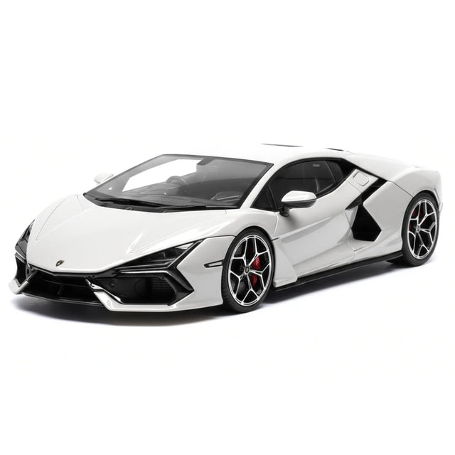 [Make Up] 1:43 Lamborghini 2024 Revuelto vit modellbil resin