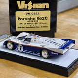 [Make Up] 1:43 Porsche 1987 962C 24H Le Mans #17 Winner Model Car Resin / Closed Body