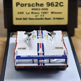 [Make Up] 1:43 Porsche 1987 962C 24H Le Mans #17 Winner Model Car Resin / Closed Body