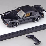 [Make Up] 1:43 Porsche 1988 930 Turbo Cabriolet Black Model Car Resin
