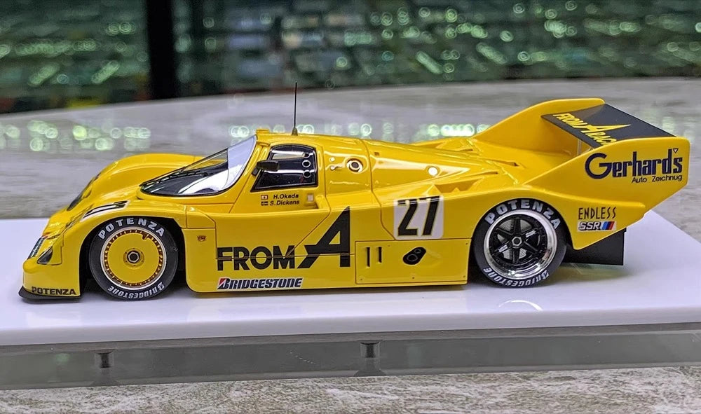 [Make Up] 1:43 Porsche 1988 962C FROM A Racing WEC in Japan No.27 pienoismalli Hartsi