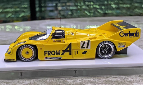 [Make Up] 1:43 Porsche 1988 962C FROM A Racing WEC in Japan No.27 Model Car Resin