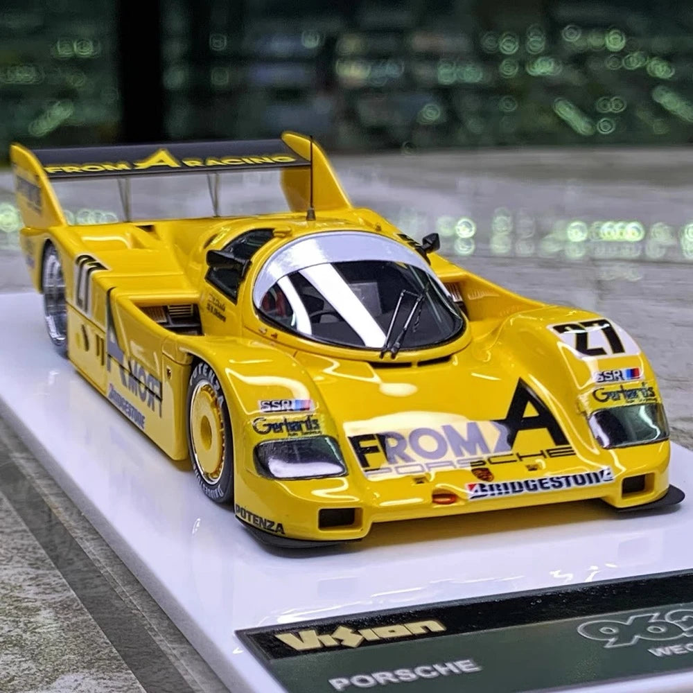 [Make Up] 1:43 Porsche 1988 962C FROM A Racing WEC in Japan No.27 pienoismalli Hartsi