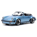 [Make Up] 1:43 Porsche 1989 911 Carrera 3.2 Speedster Turbolook Blue Model Car Resin