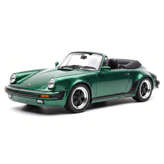 [Make Up] 1:43 Porsche 1989 911 Carrera 3.2 Speedster Turbolook Green Model Car Resin