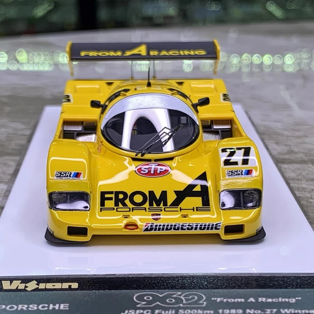 [Make Up] 1:43 Porsche 1989 962C FROM A da corsa JSPC No.27 modellino di auto resina