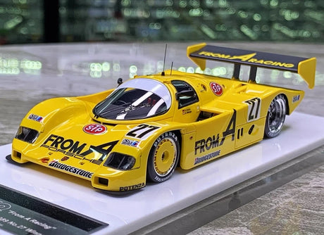 [Make Up] 1:43 Porsche 1989 962C FROM A Racing JSPC No.27 Model Car Resin