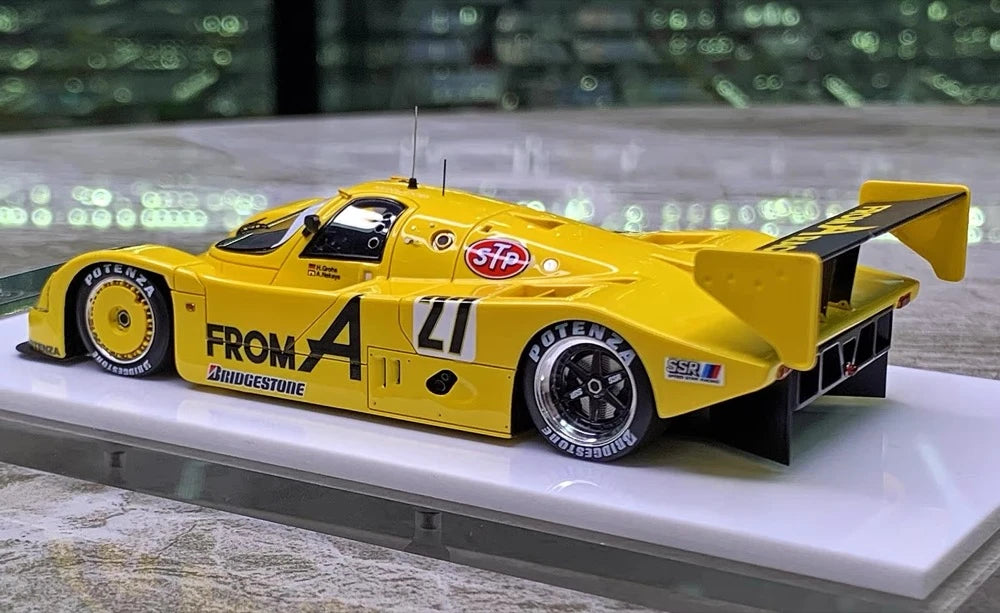 [Make Up] 1:43 Porsche 1989 962C FROM A da corsa JSPC No.27 modellino di auto resina