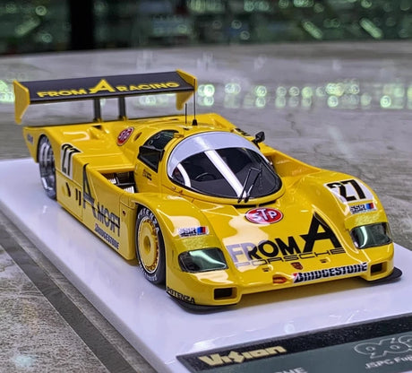 [Make Up] 1:43 Porsche 1989 962C FROM A Racing JSPC No.27 Model Car Resin