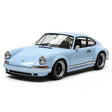[Make Up] 1:43 Porsche 1990 911 964 Singer Cyan Model Car Resin