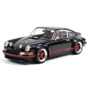 [Make Up] 1:43 Porsche 1990 911 964 Singer with Fog Lamps CY ブラック モデルカー レジン