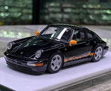 [Make Up] 1:43 Porsche 1992 911 964 Carrera RS Black Model Car Resin