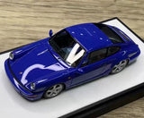 [Make Up] 1:43 Porsche 1992 911 964 Carrera RS Blue Model Car Resin
