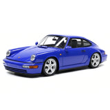 [Make Up] 1:43 Porsche 1992 911 964 Carrera RS Blue Model Car Resin