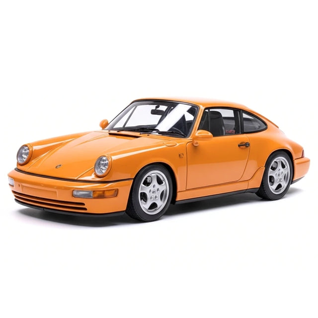 [Make Up] 1:43 Porsche 1992 911 964 Carrera RS Orange Model Car Resin