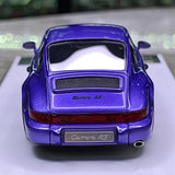 [Make Up] 1:43 Porsche 1992 911 964 Carrera RS Purple Model Car Resin