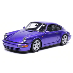 [Make Up] 1:43 Porsche 1992 911 964 Carrera RS Purple Model Car Resin
