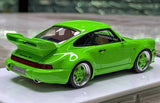 [Make Up] 1:43 Porsche 1993 911 964 Carrera RS 3.8 グリーン モデルカー レジン