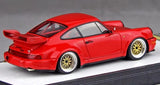[Make Up] 1:43 Porsche 1993 911 964 RSR 3.8 Red Model Car Resin