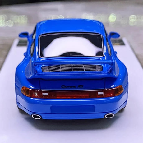 [Make Up] 1:43 Porsche 1995 911 993 RS Blue Model Car Resin