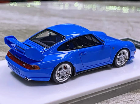 [Make Up] 1:43 Porsche 1995 911 993 RS Blue Model Car Resin