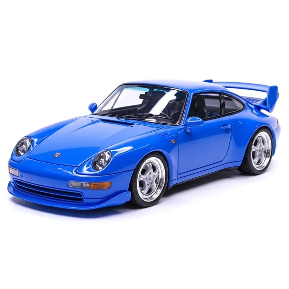 [Make Up] 1:43 Porsche 1995 911 993 RS Blue Model Car Resin