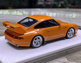 [Make Up] 1:43 Porsche 1995 911 993 RS Orange Model Car Resin