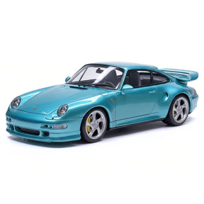 [Make Up] 1:43 Porsche 1996 911 993 Turbo S blu modellino di auto resina