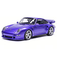 [Make Up] 1:43 Porsche 1996 911 993 Turbo S Purple Model Car Resin