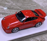 [Make Up] 1:43 Porsche 1996 911 993 Turbo S Red Model Car Resin