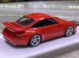 [Make Up] 1:43 Porsche 1996 911 993 Turbo S Red Model Car Resin