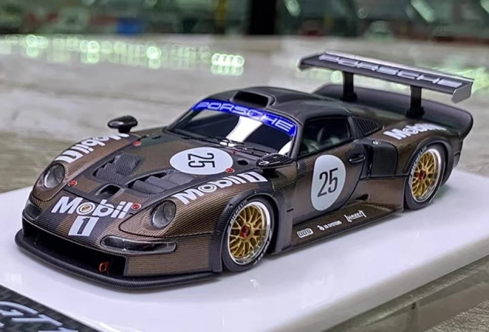 [Make Up] 1:43 Porsche 1996 911 GT1 #25 Test Car Le Mans modellbil harts / Closed Body