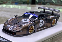 [Make Up] 1:43 Porsche 1996 911 GT1 #25 Test auto Le Mans modellino di auto resina / Closed Body