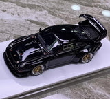 [Make Up] 1:43 Porsche 1998 911 993 GT2 Evo zwart modelauto Hars