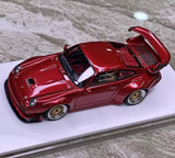 [Make Up] 1:43 Porsche 1998 911 993 GT2 Evo rouge voiture miniature Resin