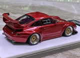 [Make Up] 1:43 Porsche 1998 911 993 GT2 Evo rouge voiture miniature Resin