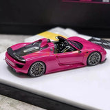 [Make Up] 1:43 Porsche 2003 Carrera GT Pink Model Car Resin
