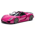 [Make Up] 1:43 Porsche 2003 Carrera GT Pink Model Car Resin