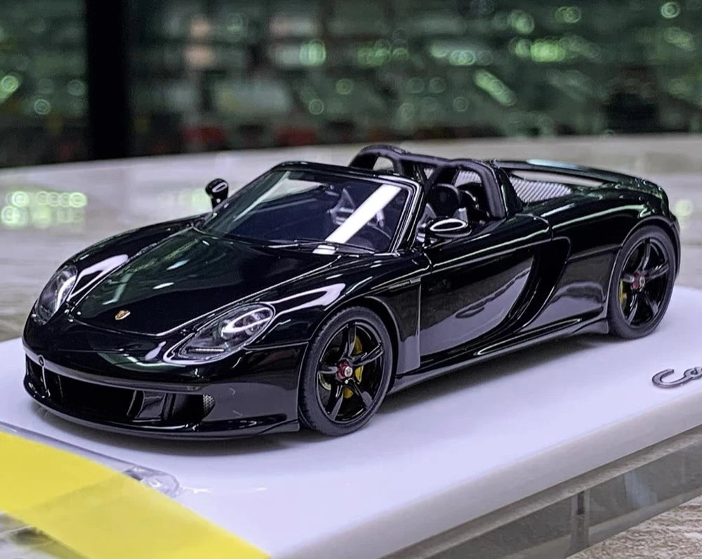 [Make Up] 1:43 Porsche 2004 Carrera GT Black Model Car Resin