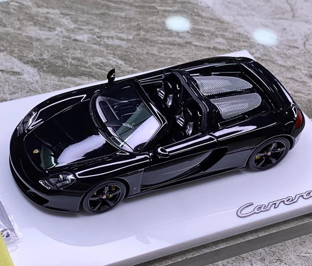 [Make Up] 1:43 Porsche 2004 Carrera GT Black Model Car Resin