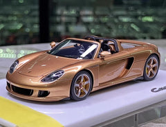 [Make Up] 1:43 Porsche 2004 Carrera GT Brown Model Car Resin