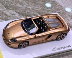 [Make Up] 1:43 Porsche 2004 Carrera GT Brown Model Car Resin