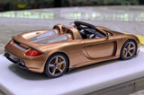 [Make Up] 1:43 Porsche 2004 Carrera GT Brown Model Car Resin