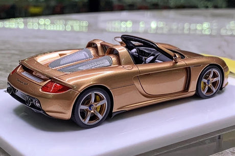 [Make Up] 1:43 Porsche 2004 Carrera GT Brown Model Car Resin