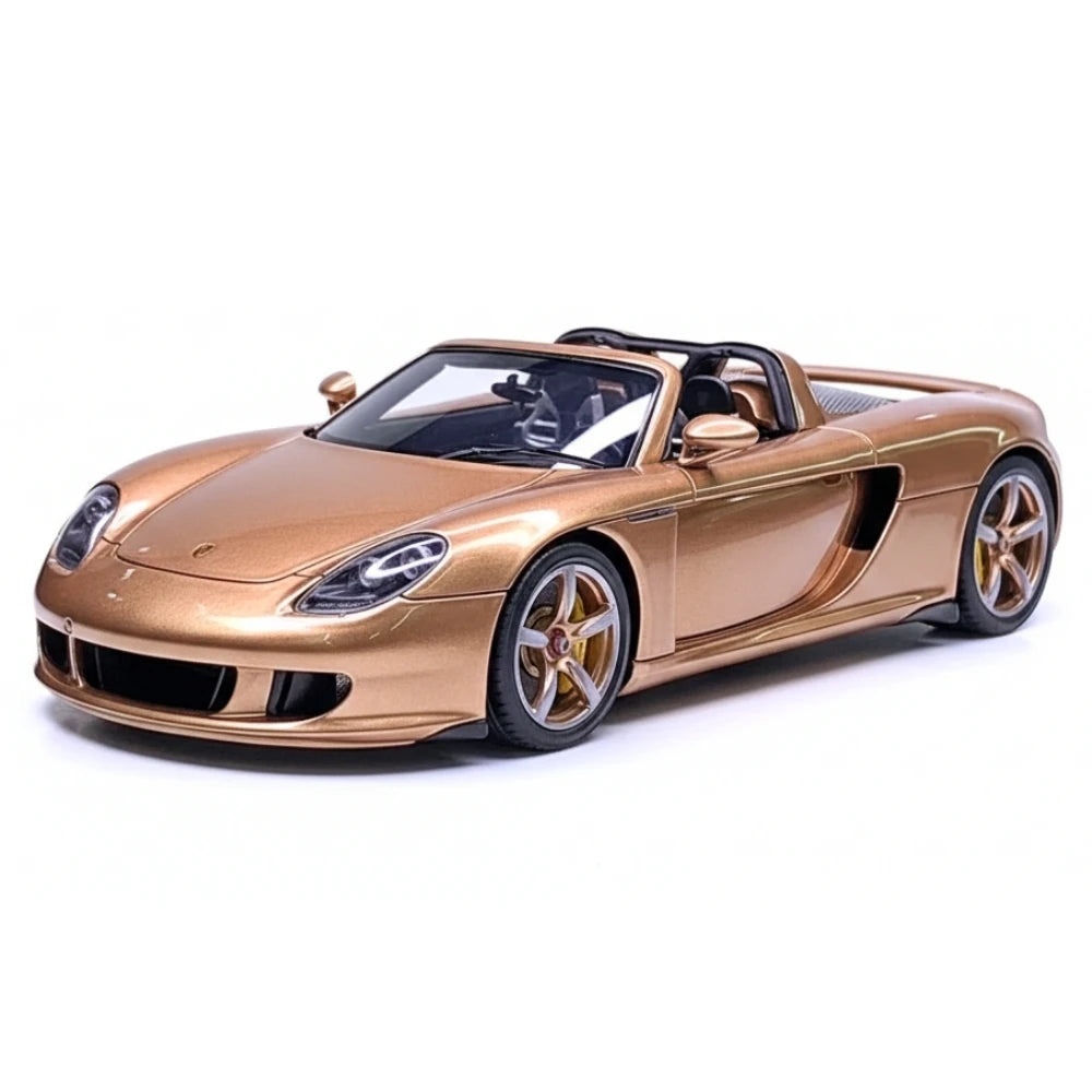 [Make Up] 1:43 Porsche 2004 Carrera GT Brown Model Car Resin