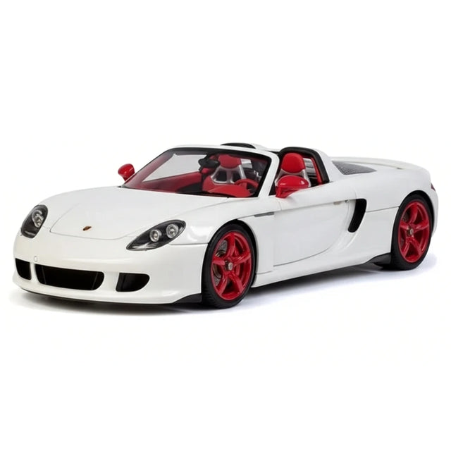 [Make Up] 1:43 Porsche 2004 Carrera GT White Model Car Resin