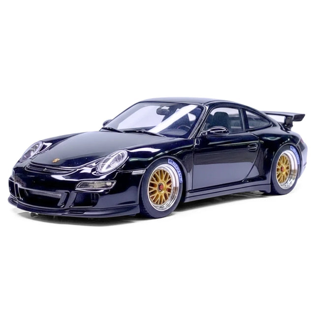 [Make Up] 1:43 Porsche 2007 911 997 GT3 RS Black Model Car Resin