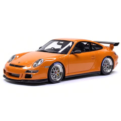 [Make Up] 1:43 Porsche 2007 911 997 GT3 RS Orange Model Car Resin
