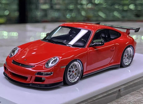 [Make Up] 1:43 Porsche 2007 911 997 GT3 RS Red Model Car Resin