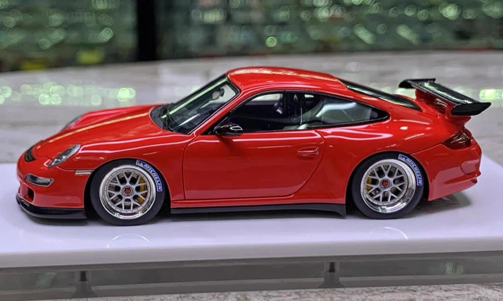 [Make Up] 1:43 Porsche 2007 911 997 GT3 RS rosso modellino di auto resina